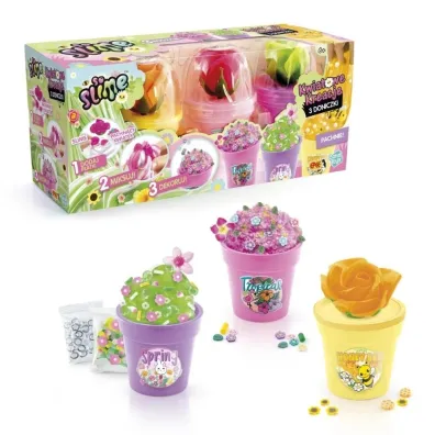 Slime Kwiatowe Kreacje - 3 doniczki Epee