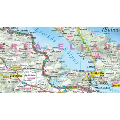 Greece road and tourist map 1:700 000 karton 2023