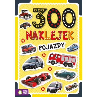 300 naklejek. Pojazdy