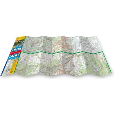 Tatry laminowana mapa turystyczna 1:27 000