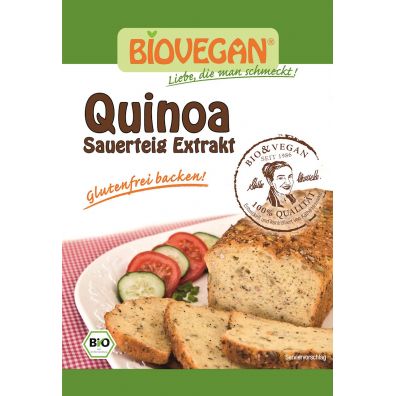 Bio Vegan Zakwas chlebowy quinoa w proszku bezglutenowy 20 g Bio