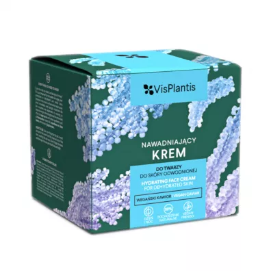 Vis Plantis Nawadniaj�cy krem do twarzy do sk�ry odwodnionej - Wega�ski Kawior 50 ml