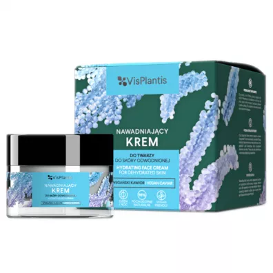 Vis Plantis Nawadniaj�cy krem do twarzy do sk�ry odwodnionej - Wega�ski Kawior 50 ml