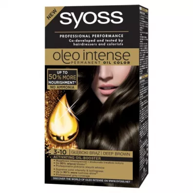 Syoss Oleo Intense farba do w�os�w trwale koloryzuj�ca z olejkami 3-10 G��boki Br�z