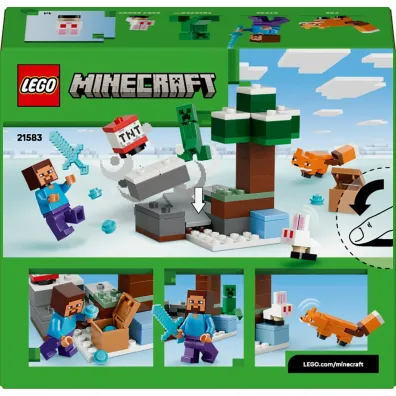 LEGO Minecraft Przygoda Steve'a w tajdze 21583