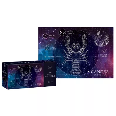 Puzzle 250 el. Zodiac Signs 4 Cancer Interdruk