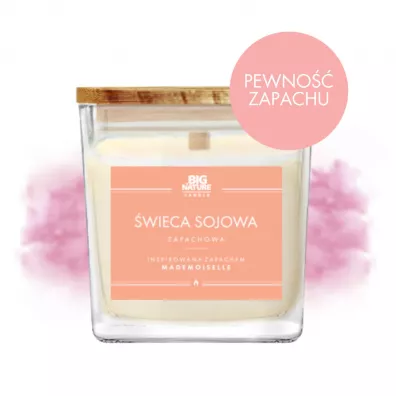 Big Nature �wieca sojowa inspiracja zapachowa Mademoiselle 205 g