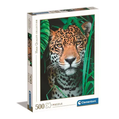 Puzzle 500 el. High Quality Collection. Jaguar in the Jungle Clementoni