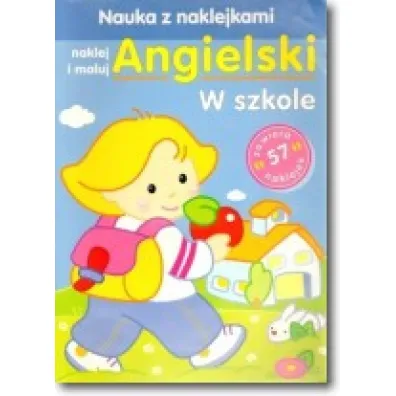 Nauka z naklejkami. Angielski w szkole
