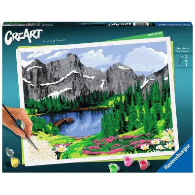 Malowanie po numerach CreArt - Dolomity Ravensburger