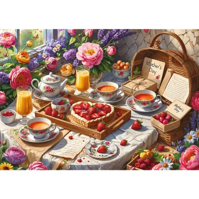 Puzzle 500 S�odko�ci na Dzie� Mamy TREFL