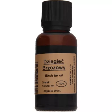 Biomika Naturalny olejek dziegie� brzozowy 30 ml