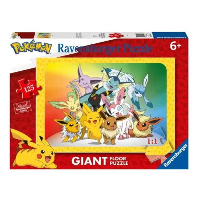 Puzzle dla dzieci 125 el. Pokemon Giant Ravensburger