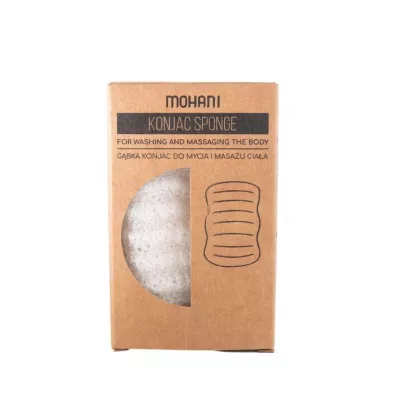 Mohani Naturalna g�bka konjac do mycia cia�a