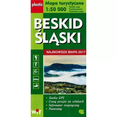 Mapa turystyczna Beskid lski 1:50 000