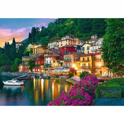 Puzzle 500 el. Jezioro Como, Wochy Trefl