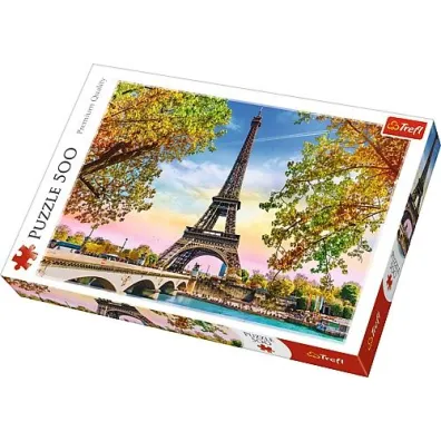 Puzzle 500 el. Romantyczny Pary� Trefl