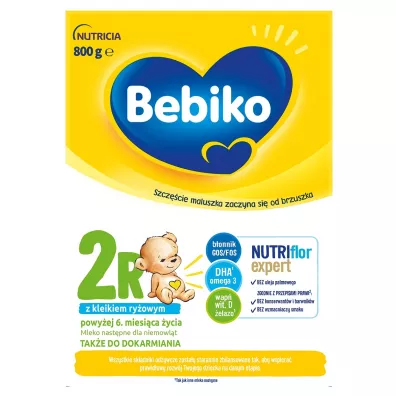 Bebiko 2R Mleko nast�pne dla niemowl�t powy�ej 6. miesi�ca �ycia 800 g