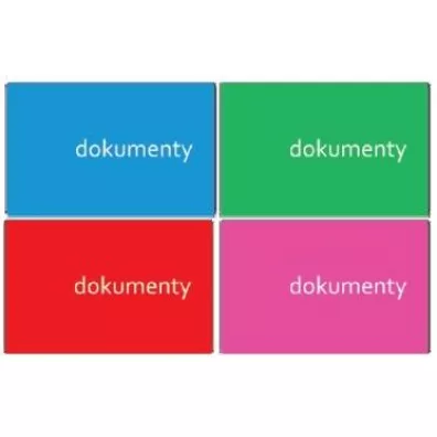 Centrum Okadka na dokumenty Duo PVC Modern