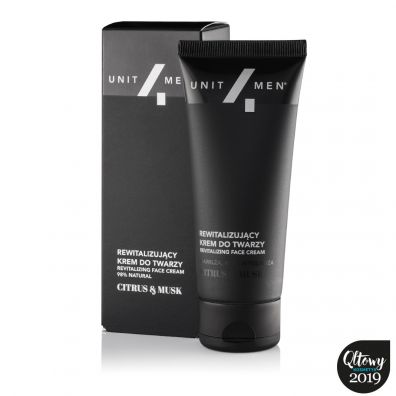 Unit4Men Revitalizing Face Cream rewitalizujący krem do twarzy Citrus&Musk 50 ml