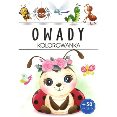 Owady - kolorowanka