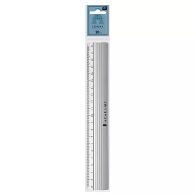 Interdruk Linijka aluminiowa Academy 20cm