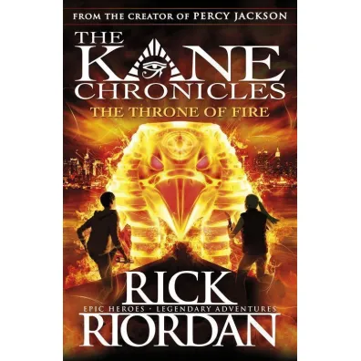 The throne of fire. The Kane Chronicles. Book 2 wer. angielska - Rick Riordan