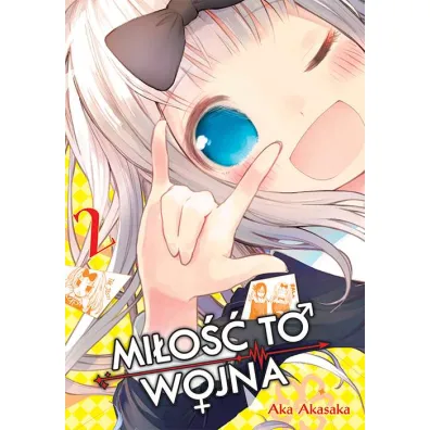 KAGUYA-SAMA Mi�o�� to wojna. Tom 2 - Aka Akasaka