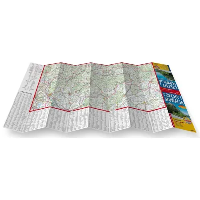 Czechy i S�owacja mapa samochodowa 1:600 000 laminat 2025