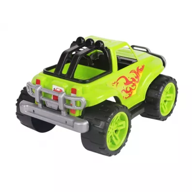 Auto terenowe 32x22x17 zielone MAKSIK TEH3466 Technok