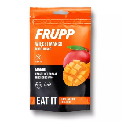 Frupp Owoce liofilizowane mango bezglutenowe 15 g
