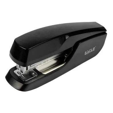 Zszywacz S6108 czarny 24/6 -18 kartek EAGLE
