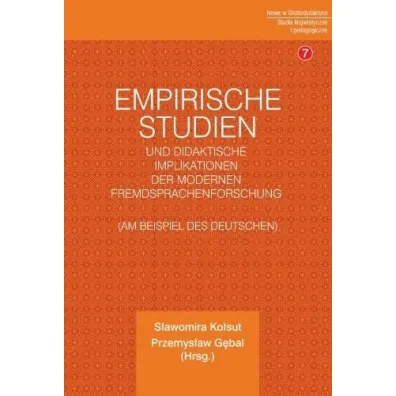 Empirische Studien und didaktische Implikationen.. - Przemys�aw G�bal, S�awomira Ko�sut