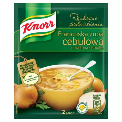Knorr Rozkosze podniebienia Francuska zupa cebulowa z pra�on� cebulk� 31 g