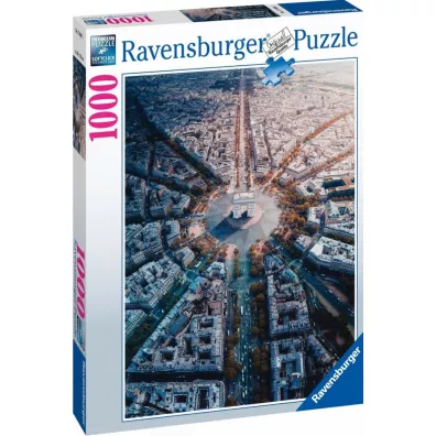 Puzzle 1000 el. Pary� z lotu ptaka Ravensburger