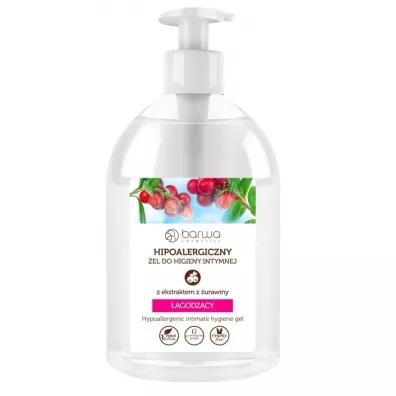 Barwa Hipoalergiczny nawil�aj�cy �el do higieny intymnej �urawina 500 ml
