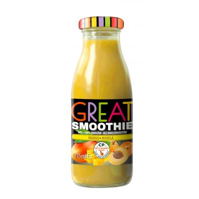 Great Smoothie mango, morela 215 ml