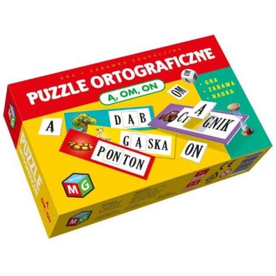 Puzzle ortograficzne Ą, OM i ON Multigra