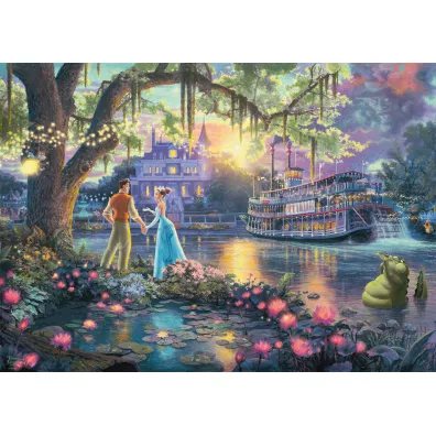 Puzzle 1000 el. Thomas Kinkade Ksi�niczka i �aba Schmidt