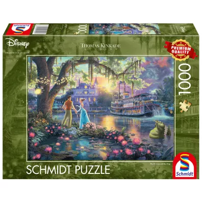 Puzzle 1000 el. Thomas Kinkade Ksi�niczka i �aba Schmidt