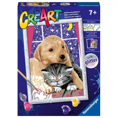 CreArt dla dzieci: Puszyci przyjaciele Ravensburger