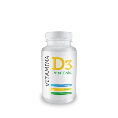 Alg Pharma D3 Vitalgold Suplement diety 120 tab.