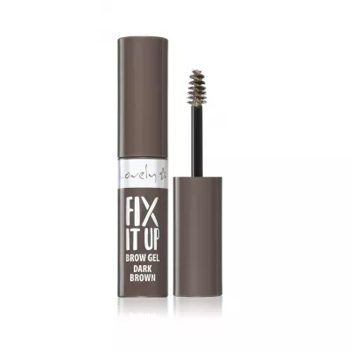Lovely Fix It Up Brown Gel tusz do brwi Dark Brown