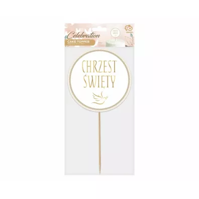 Godan Dekoracja na tort Chrzest �wi�ty 14cm