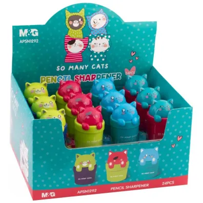 M&G Temper�wka pojedyncza z pojemnikiem So Many Cats