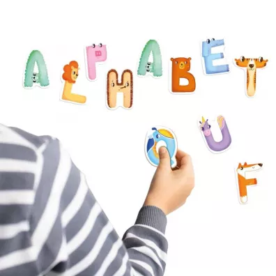 Zestaw magnes�w Alfabet Zwierz�tka Dodo