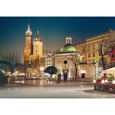 Puzzle 1000 el. Market Square in Cracow CherryPazzi