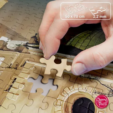 Puzzle 1000 el. Market Square in Cracow CherryPazzi