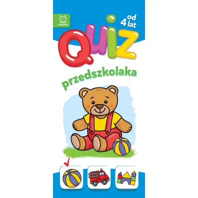 QUIZ PRZEDSZKOLAKA Z MISIEM OD 4 LAT