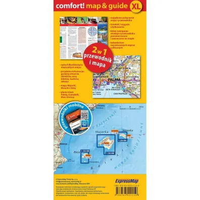 Majorka Minorka Ibizamap&guide XL PL laminat 2024